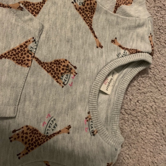Giraffe Sweater Tunic - Picture 2 of 3